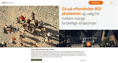 Desktop Screenshot of bgiakademiet.dk